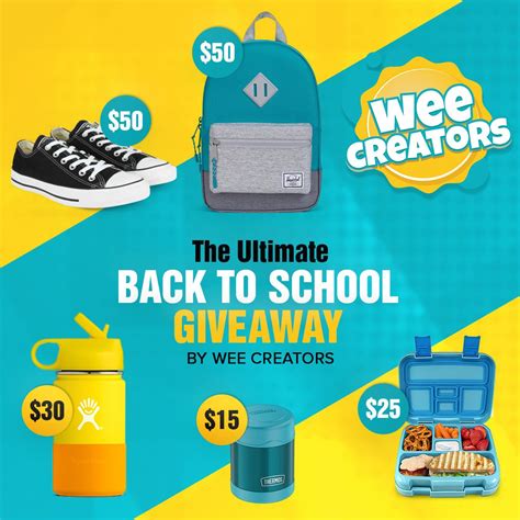 Enter To Win The Ultimate Back To School Pack 180 School Giveaways