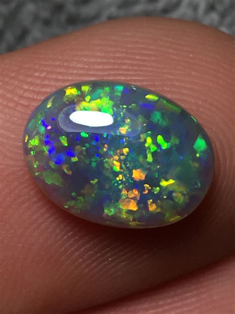 Lightning Ridge Semi Black Crystal Opal Natural Opals