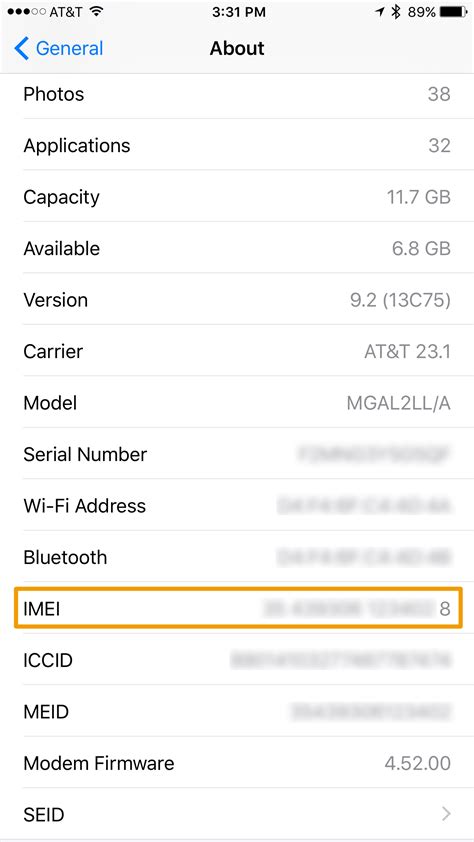 How To Find Your Iphone Imei Number
