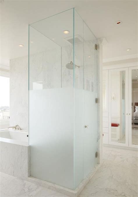 25 Modern And Bold Frosted Glass Home Decor Ideas Digsdigs Bathroom