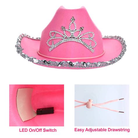 Pink Princess Cowboy Hat Ubicaciondepersonascdmxgobmx