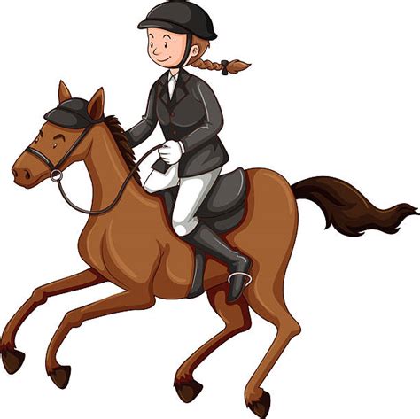 Royalty Free Riding Horse Clip Art Vector Images And Illustrations Istock