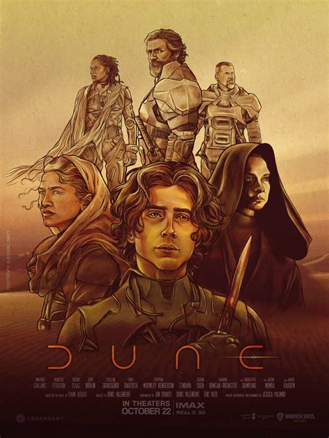 Poster Dune 2021 Jessica Palumbo