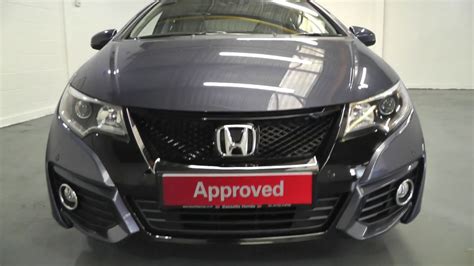 Honda Civic 16 Sr Finished In Twilight Blue Pearl Video Walkaround