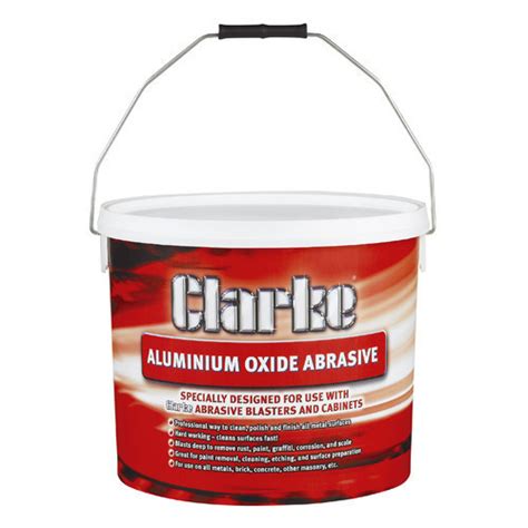 Clarke Aluminium Oxide Powder 80 120 Grit 75kg Clarke Tools