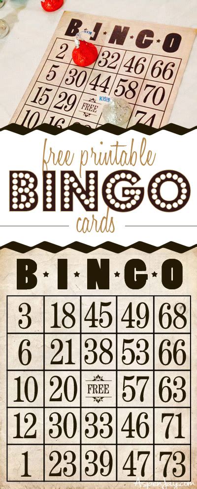 My free bingo cards | create your own free custom printable bingo cards or choose from our huge selection of bingo cards for all occasions. Free Printable Bingo Cards - Aspen Jay