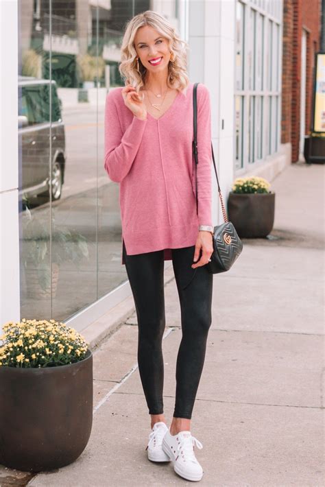 How To Wear Leggings Casually And The Best Long Tops To Wear With Them Straight A Style