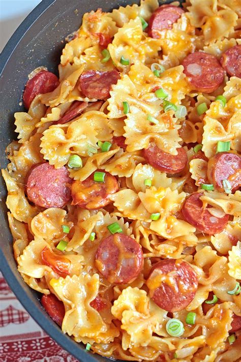 Cooking in a small rv kitchen isn't always easy, but it can be much less frustrating with the handy instant pot. One Pot Kielbasa Pasta - Sugar Apron