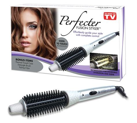 Buy Perfecter Fusion Ceramic Hair Styler Silver At Uk Your