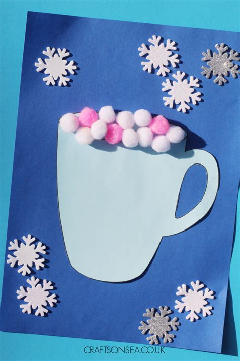 Hot Cocoa Craft Template