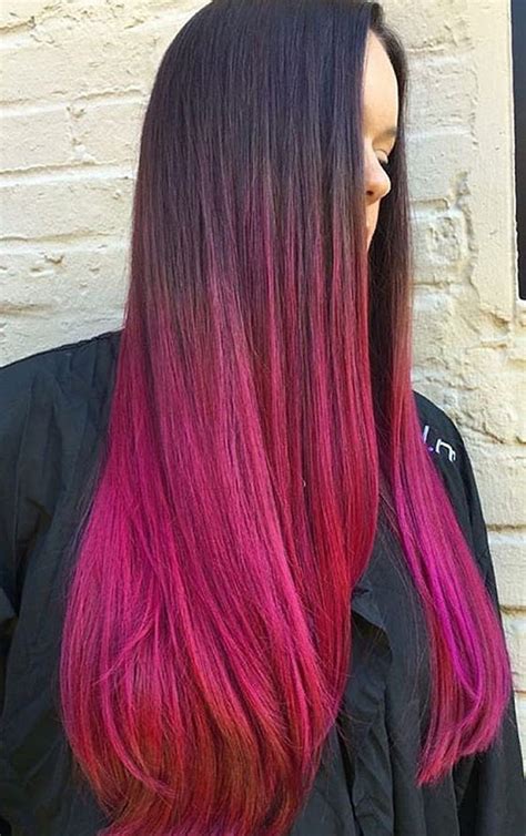 Spiking popularity rates, tens of purple hair shades to choose from, and vibrant hair diy purple hair ombre is one way to get this electric color. 40 Ombre Hair Color And Style Ideas