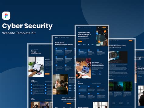 Cyber Security Website Template Uplabs