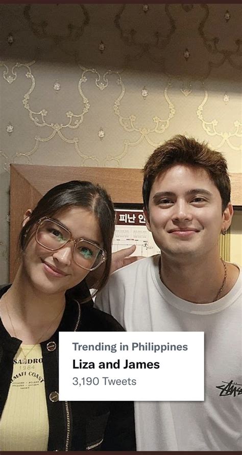 James Reid Royals On Twitter Liza And James Are Keeping Twitter Abuzz