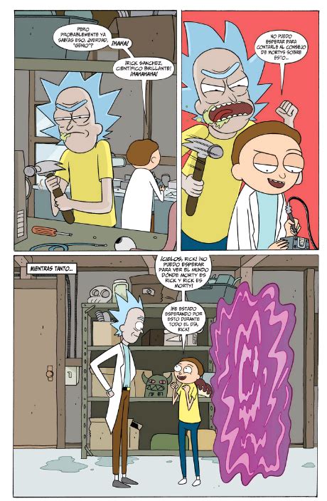 Cómics De Rick Y Morty Para Leer