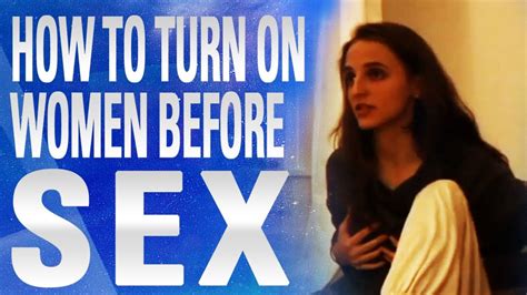 How To Turn On Women Before Sex Sasha Cobra Youtube