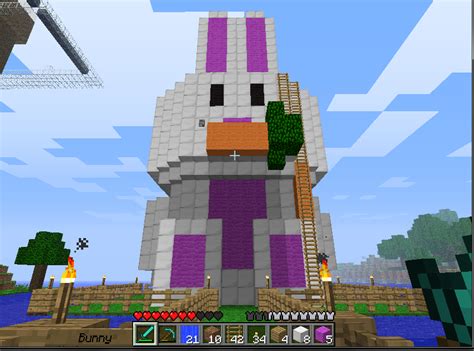 Minecraft Bunny By Cutykitty On Deviantart