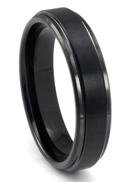 Our jewelry store offers high quality and affordable men's titanium wedding titanium rings come in many design options to match every guys unique personality. Titanium Kay - Titanium Kay Black Tungsten Carbide Comfort ...