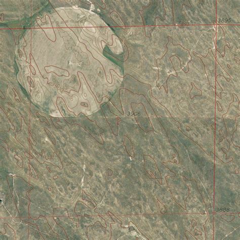 Co Eckley Nw Geochange 1970 2011 Map By Western Michigan University