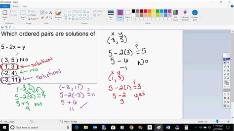 Graphing Linear Relations Part Youtube