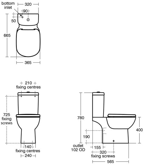 Average Toilet Dimensions Ubicaciondepersonascdmxgobmx
