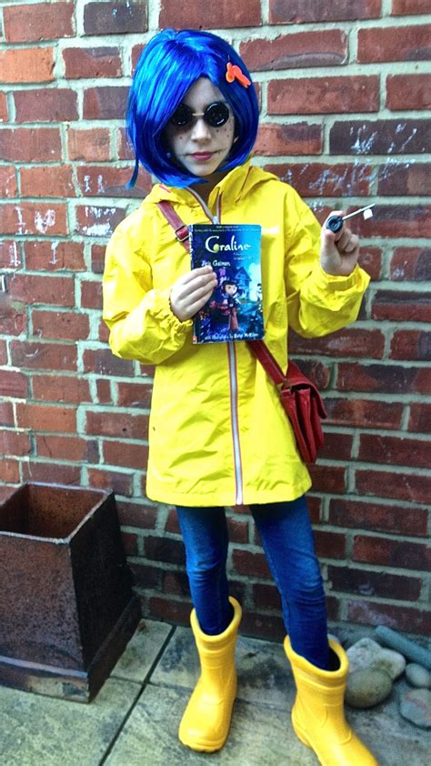 Coraline Costume For World Book Day