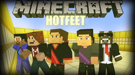 Minecraft Hot Feet Minigame W Vikkstar123hd And Sgcbarbierian Youtube