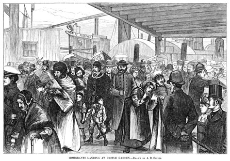 Posterazzi New York Immigrants 1880 Neuropean Immigrants Arriving At