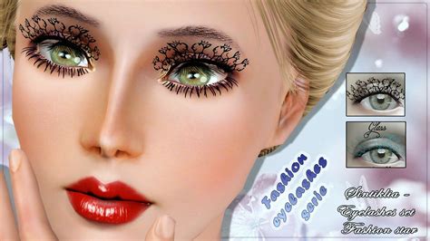 Big Set Of Eyelashes Few Collections For Sims 3 Eyelashes Sims 3 Sims