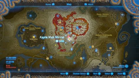 Goron City Breath Of The Wild Map Maps For You