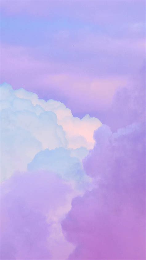 Cloud Sky Purple Iphone Wallpaper