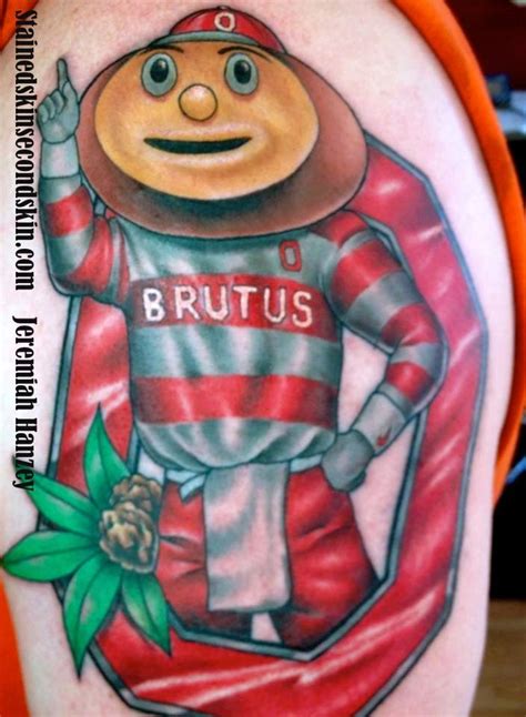 Brutus Buckeye Tattoo