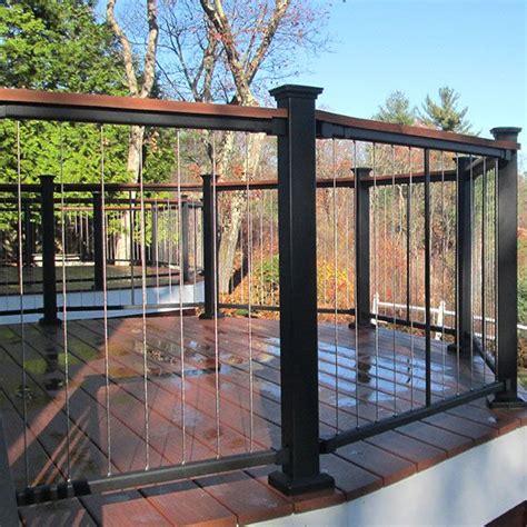 How to install stainless steel cable railing to create a great looking and strong outdoor deck railing. Pin on Deck Railing