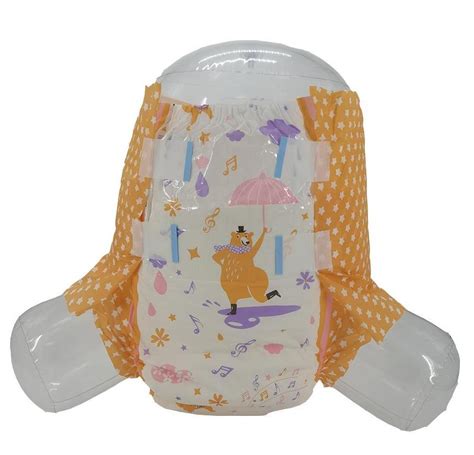 China Customized Cute Printing Abdl Adult Baby Diapers Manufacturers