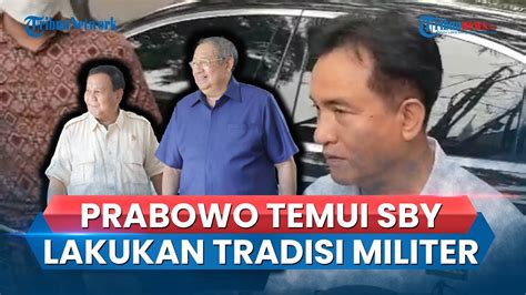 Prabowo Subianto Temui Sby Sebelum Daftar Pilpres Ke Kpu Yusril