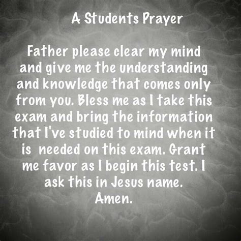 Prayer Before Exams Prayer For Students Exam Prayer Motivational