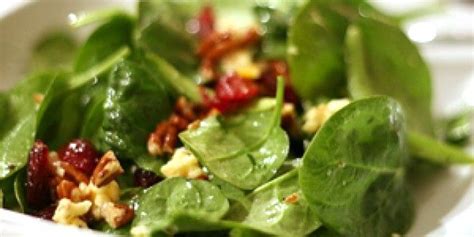 Dishes that straddle the line between salad and meat need particularly flexible wines. Jamie Oliver's Spinach and Cranberry Salad Recipe ...