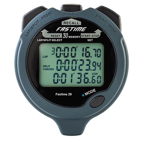 Ast Fastime 29 Car Raceracingtrack Lap Split Timetiming Stopwatch Ebay