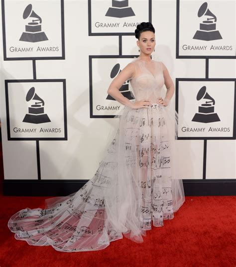 Katy Perry At The 2014 Grammys The Hollywood Gossip