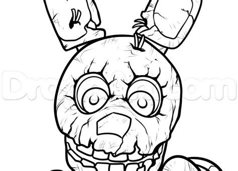 Spring Trap Coloring Page In 2020 Coloring Pages Puppy Coloring