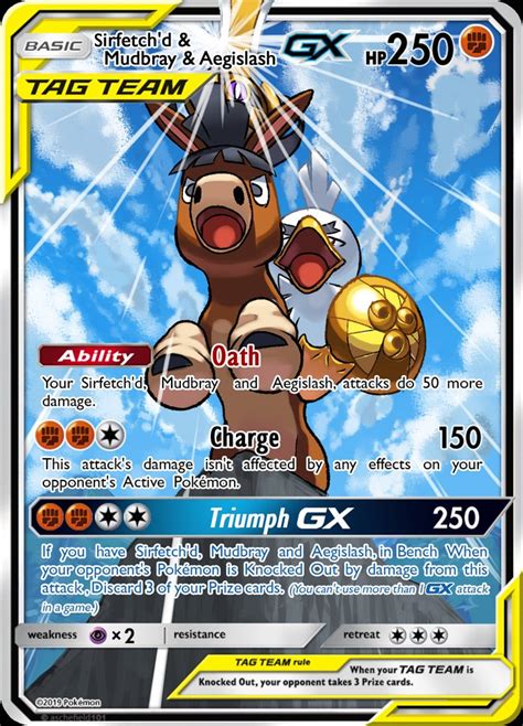 Fangteke 150pcs pokemon art card set children gx trading cards cartoon game card with 80 new tag team cards+40 mega ex cards+20 ultra beast gx cards+1 trainer card and+9 rare energy cards. Fan Made Custom Tag Team Pokemon Cards - Custom Cars