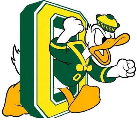 Oregon Ducks Logo History