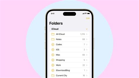 How To Use Smart Folders In The Notes App On Iphone Ipad And Mac