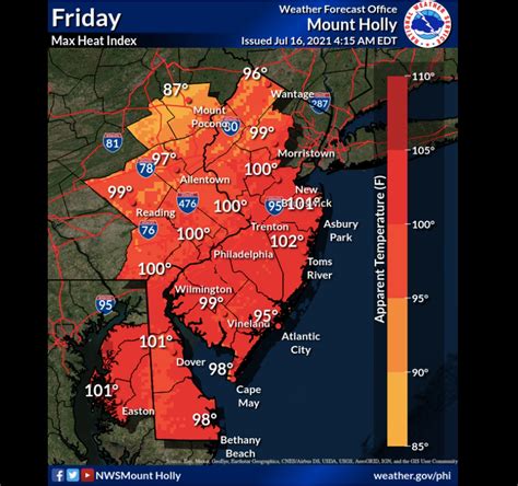 N J Weather Sweltering Heat In 90s Friday And Saturday Could Lead To