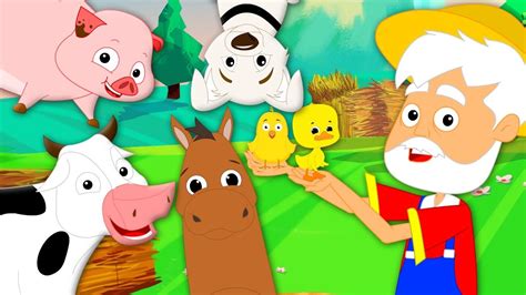 Old Macdonald Had A Farm Nursery Rhymes For Kids Baby Songs Youtube