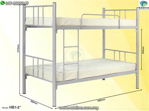 Apa yang pernah ada dua katil ikea kini menjadi katil super yang menampung seluruh keluarga tujuh (whoa!). Katil 2 Tingkat | Metal Double Decker Bed : Model : AM6 ...