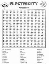 Electricity Word Search Photos