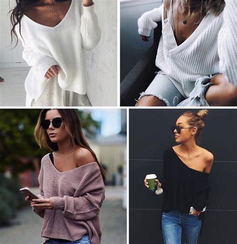 Cutest Oversized Off The Shoulder Sweaters From Lennon Rae Boutique