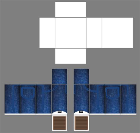 Download Transparent Blue Roblox Pants Template 36679 Awesome Roblox
