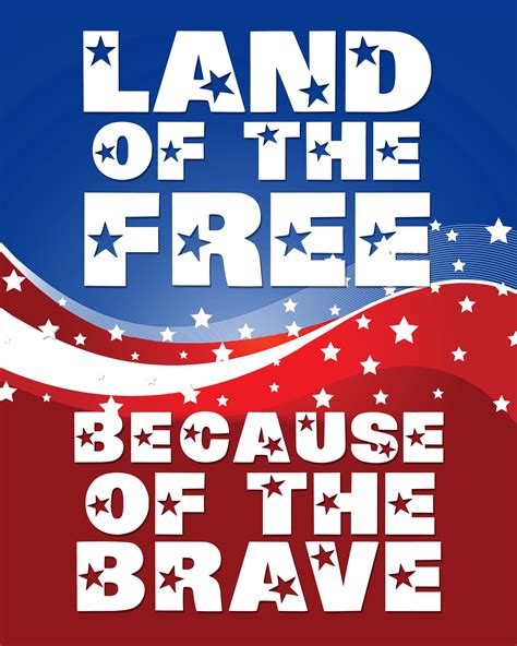 With veterans day just around the corner, you can show your patriotism with the premium quality, and exclusive land of the free collection. Land Of The Free Because Of The Brave Pictures, Photos, and Images for Facebook, Tumblr ...