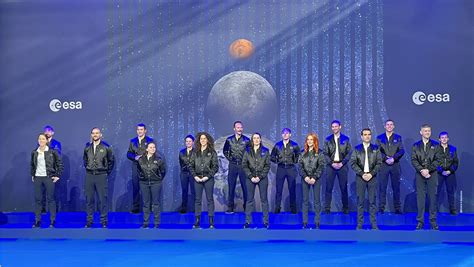 Astronautes Esa Promotion 2022 Et Une Française Espace Et Exploration